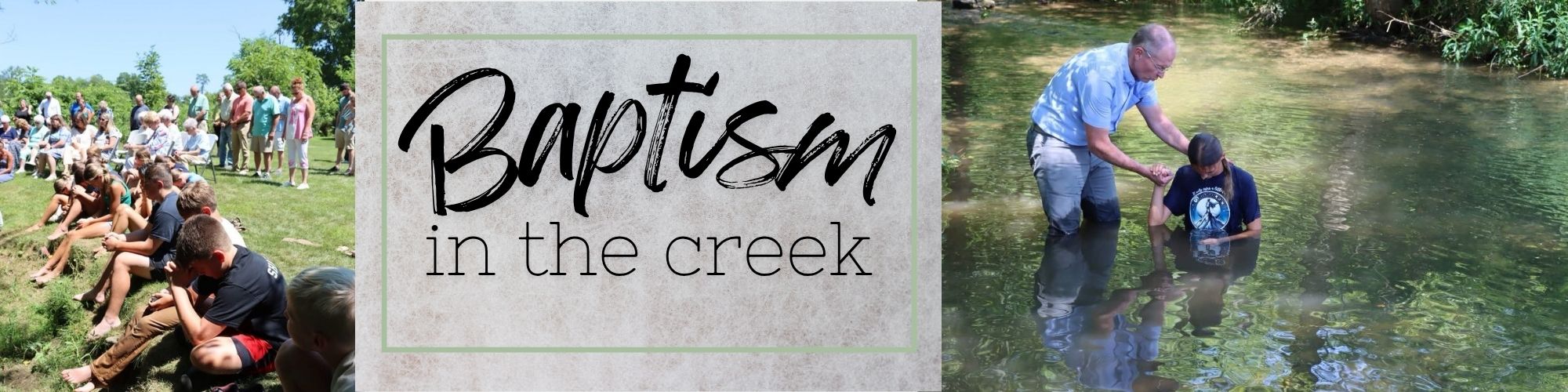 Baptism in the Creek